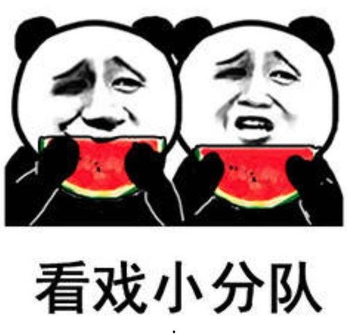 表情里的吃瓜